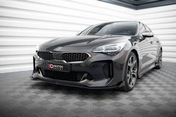 Street Pro Lame Du Pare-Chocs Avant + Flaps Kia Stinger GT / GT-Line / Standard Mk1