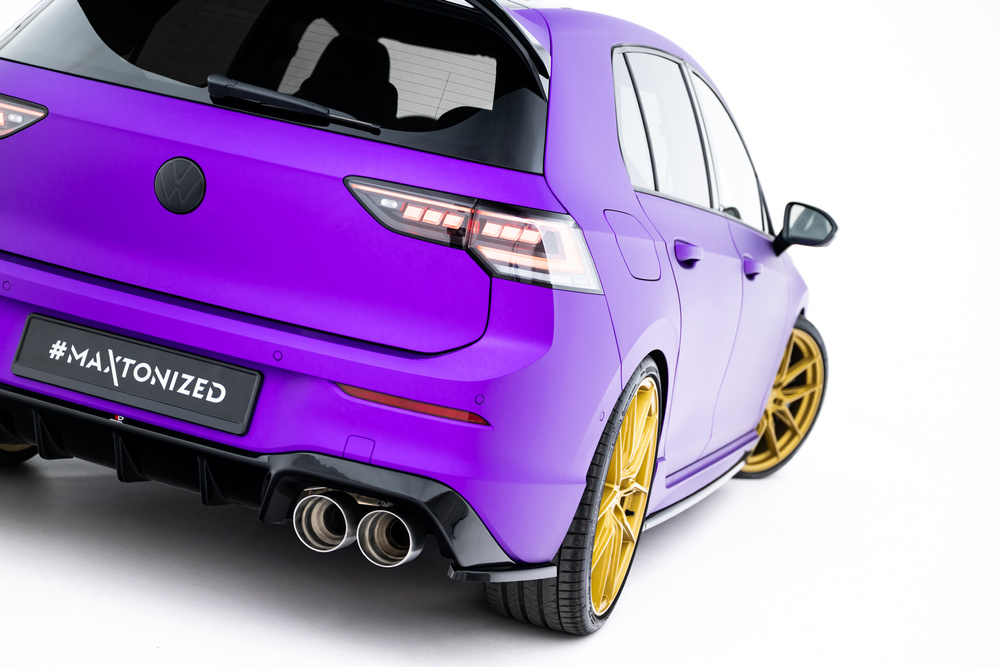 Lames De Pare-Chocs Arrière Latérales V.3  Volkswagen Golf R Mk8 Facelift