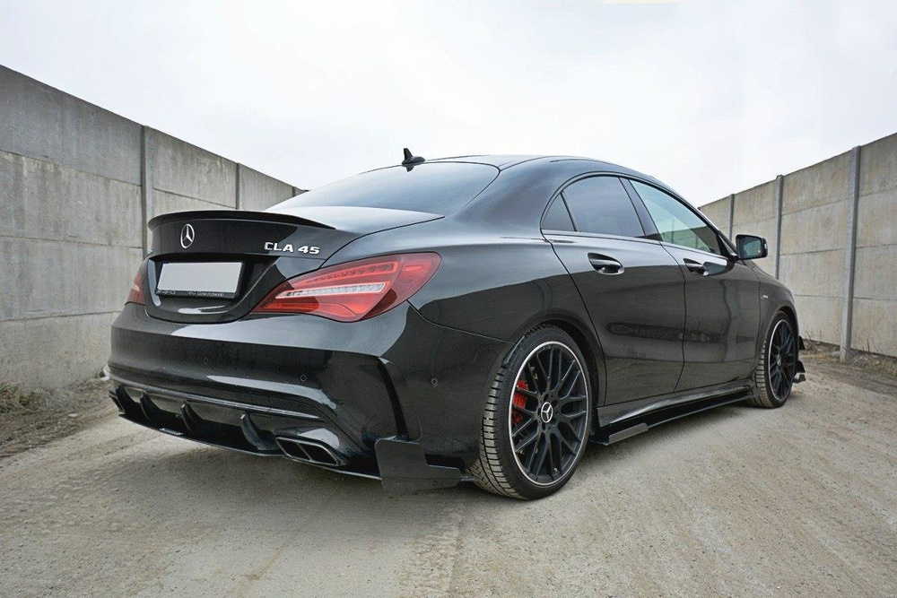 SPORT RAJOUTS DES BAS DE CAISSE POUR V.1 Mercedes CLA A45 AMG C117 Facelift