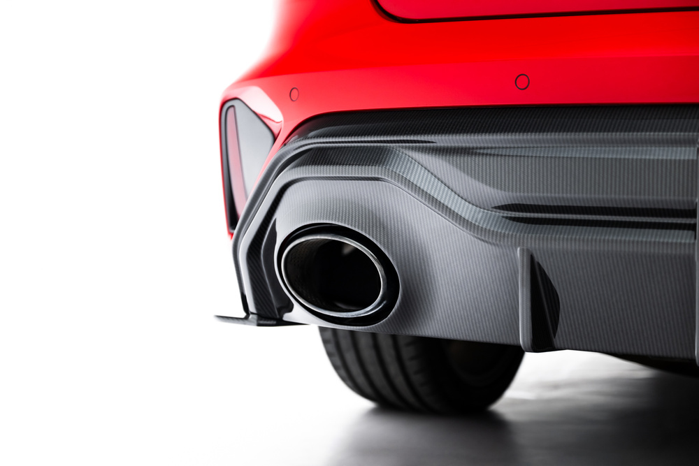 Fibre de Carbone Diffuseur Arrière Audi RS3 Sedan 8Y Facelift