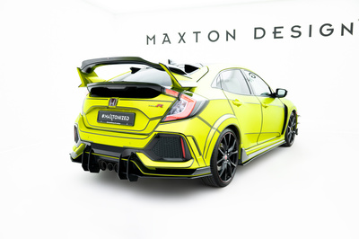 Street Pro Diffuseur Arrière Complet V.2 Honda Civic Type-R Mk10 / Mk10 Facelift
