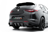 RAJOUT DU PARE-CHOCS ARRIERE ALFA ROMEO STELVIO