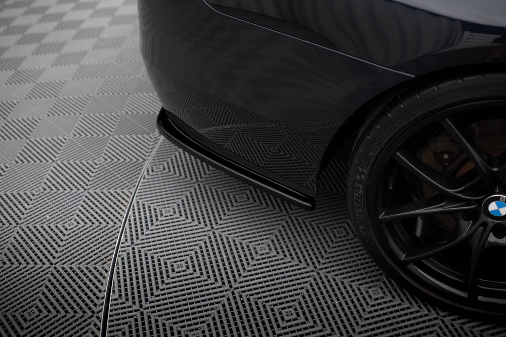 Lames De Pare-Chocs Arrière Latérales BMW 5 M-Pack Sedan /Touring  F10/F11 (avec deux extrémités d'échappement simples)