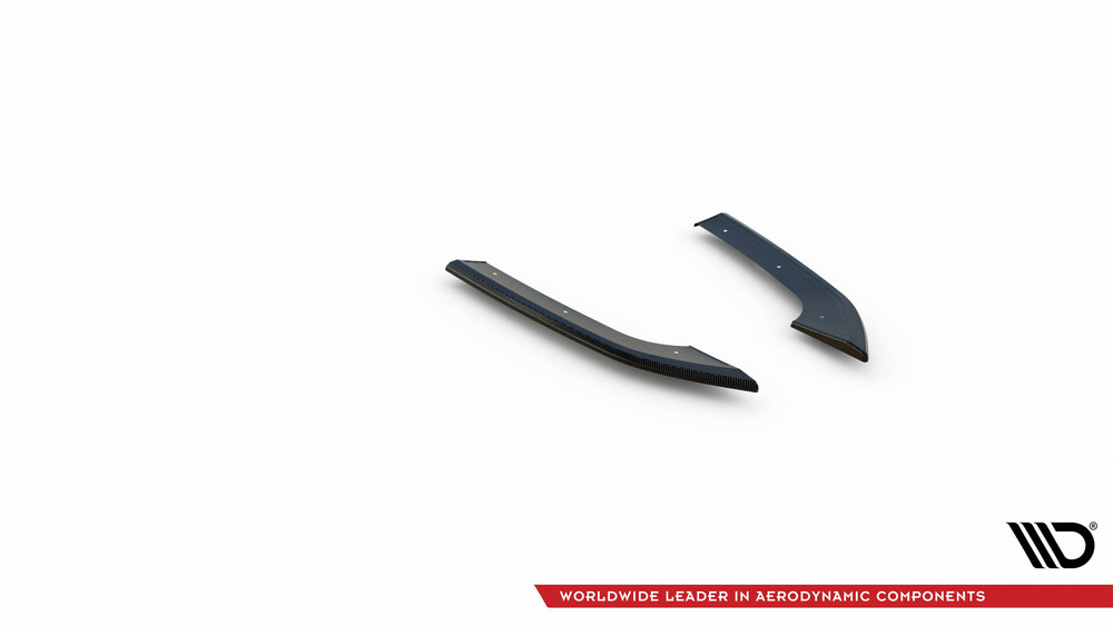 Fibre de Carbone Lames De Pare-Chocs Arrière Latérales Audi RS3 Sedan 8Y