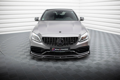 Lame Du Pare-Chocs Avant V.2 Mercedes-AMG C63 Sedan / Estate W205 Facelift