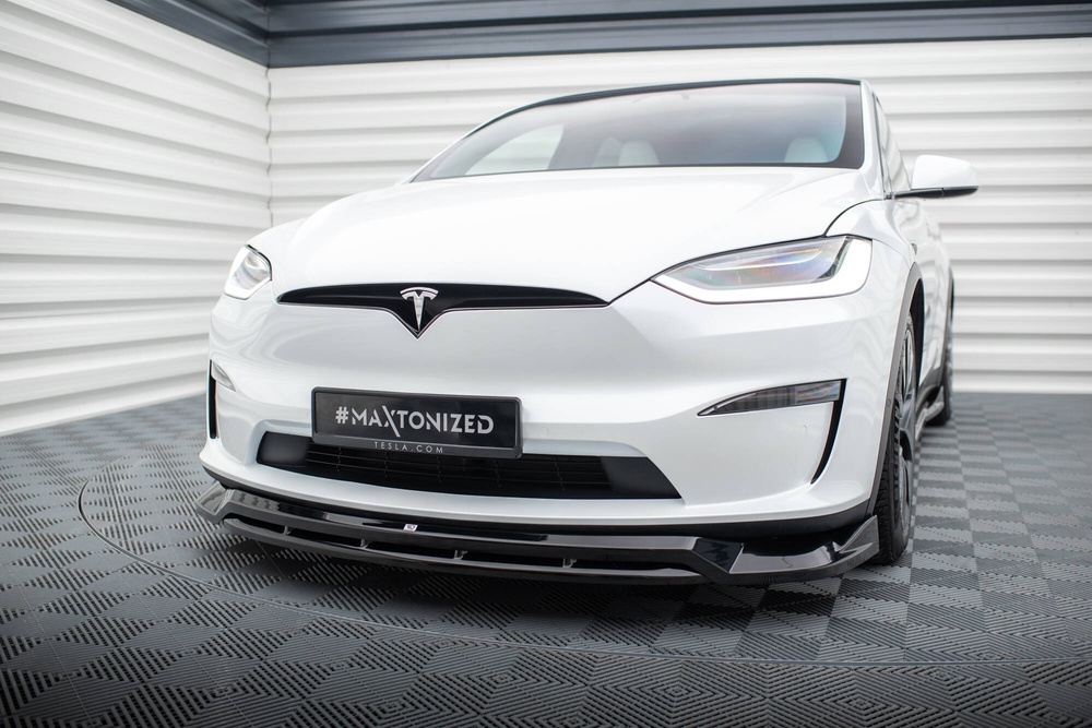 Lame Du Pare-Chocs Avant V.1 Tesla Model X Mk1 Facelift