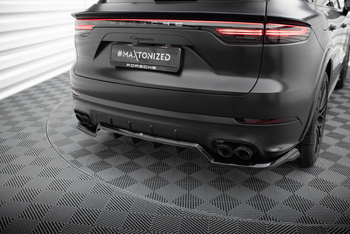 Arriere Splitter (avec une barre verticale) Porsche Cayenne Sport Design Mk3