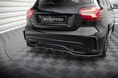 Arriere Splitter (avec une barre verticale) Mercedes-Benz A AMG-Line W176 Facelif