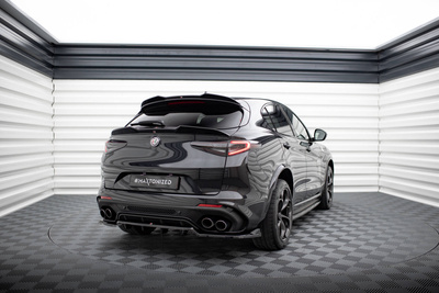 Arriere Splitter (avec une barre verticale) Alfa Romeo Stelvio Quadrifoglio Mk1