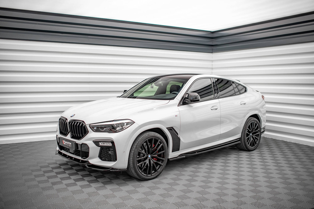 Rajouts Des Bas De Caisse V.1 BMW X6 M F96 / X6 M-Pack G06