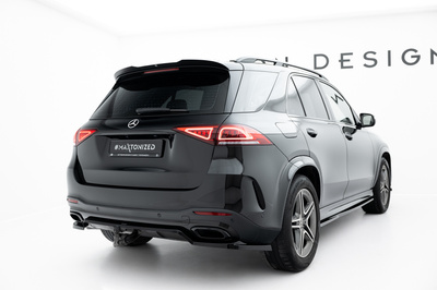 Arriere Splitter (avec une barre verticale) Mercedes-Benz GLE SUV AMG-Line W167 / W167 Facelift