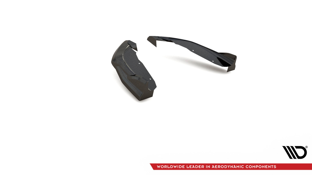 Fibre de Carbone Lames De Pare-Chocs Arrière Latérales BMW 1 M-Pack /  M135i / 128ti F40