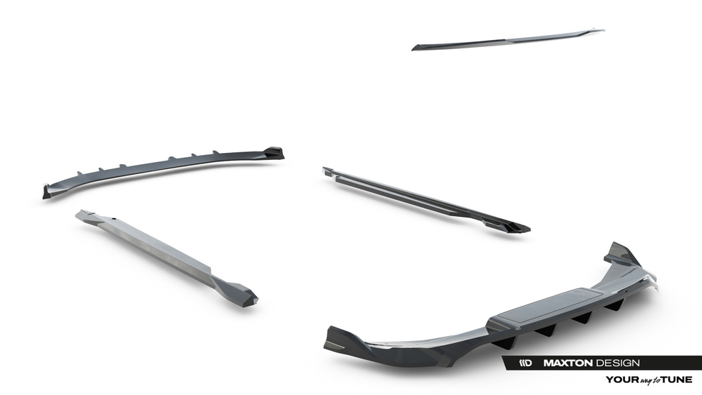 Ensemble Diffuseur Audi Q6 e-tron S-Line / SQ6 e-tron SUV Mk1