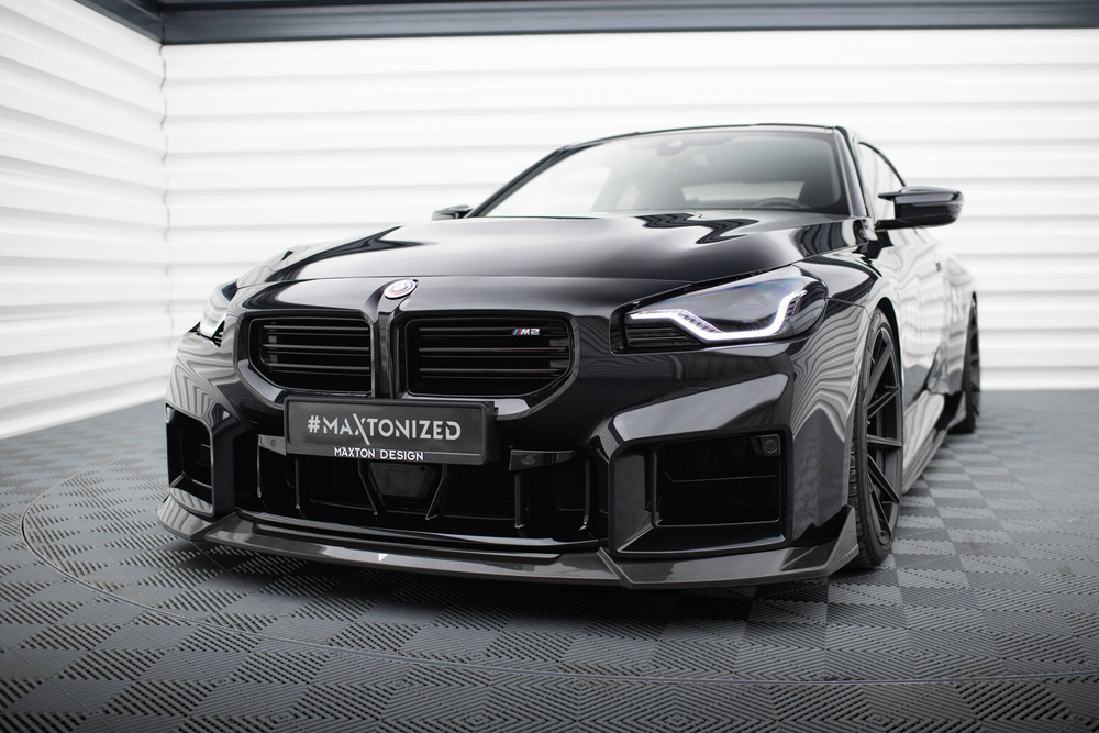Fibre de Carbone Lame Du Pare-Chocs Avant V.1 BMW M2 G87