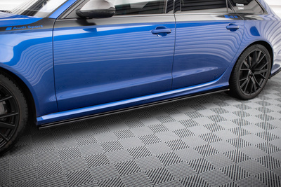 Rajouts Des Bas De Caisse Pour V.1 Audi RS6 C7 / C7 Facelift