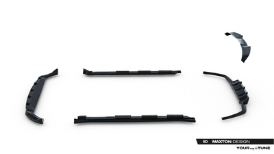 Ensemble Diffuseur Land Rover Range Rover Velar R-Dynamic Mk1 (Le kit n'est pas compatible avec un attelage)
