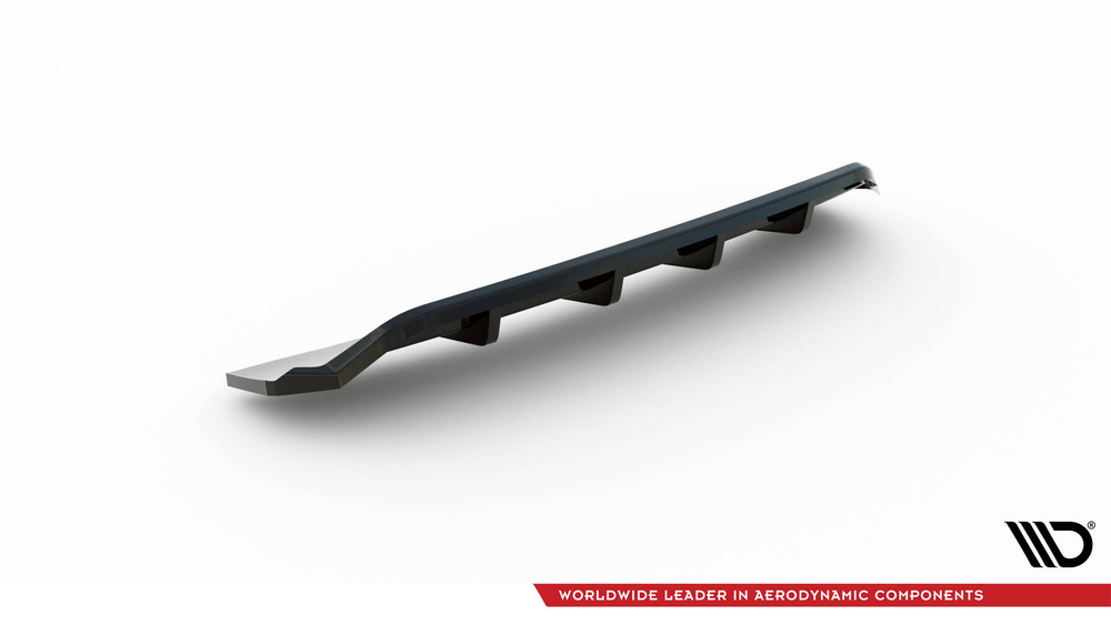 Arriere Splitter (avec une barre verticale) Audi A4 Competition B9