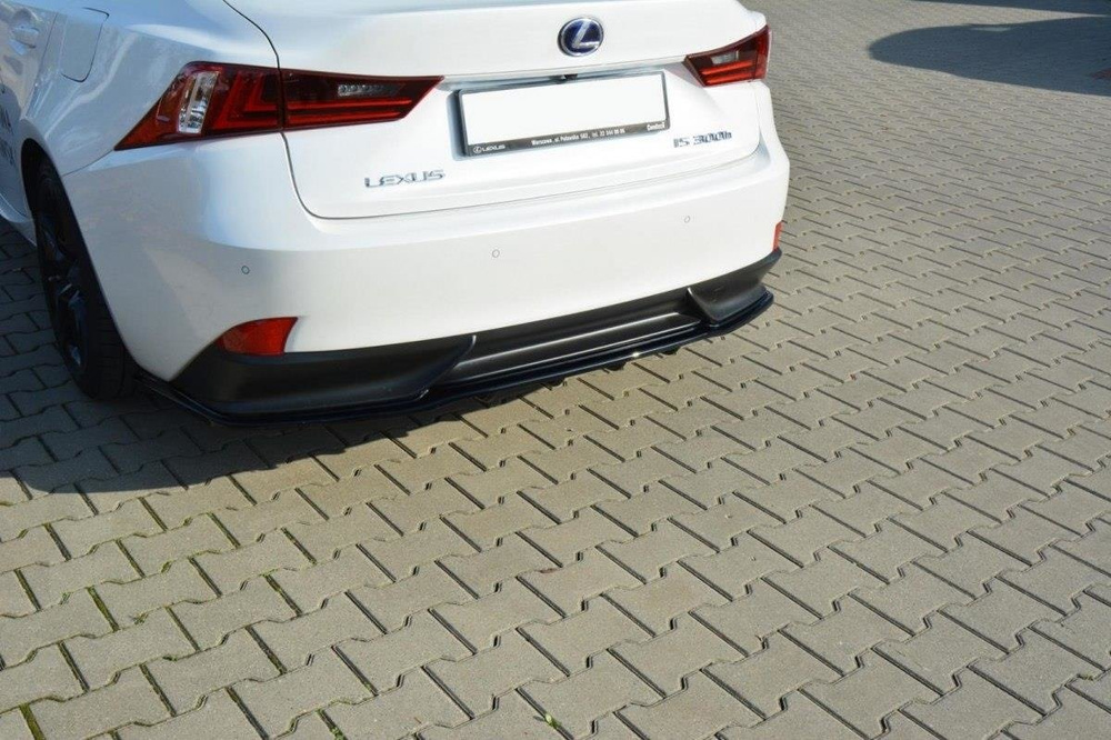 Arriere Splitter Lexus IS Mk3 H (avec une barre verticale)