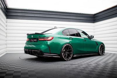 Fibre de Carbone Lames De Pare-Chocs Arrière Latérales BMW M3 Sedan / Touring G80 / G81