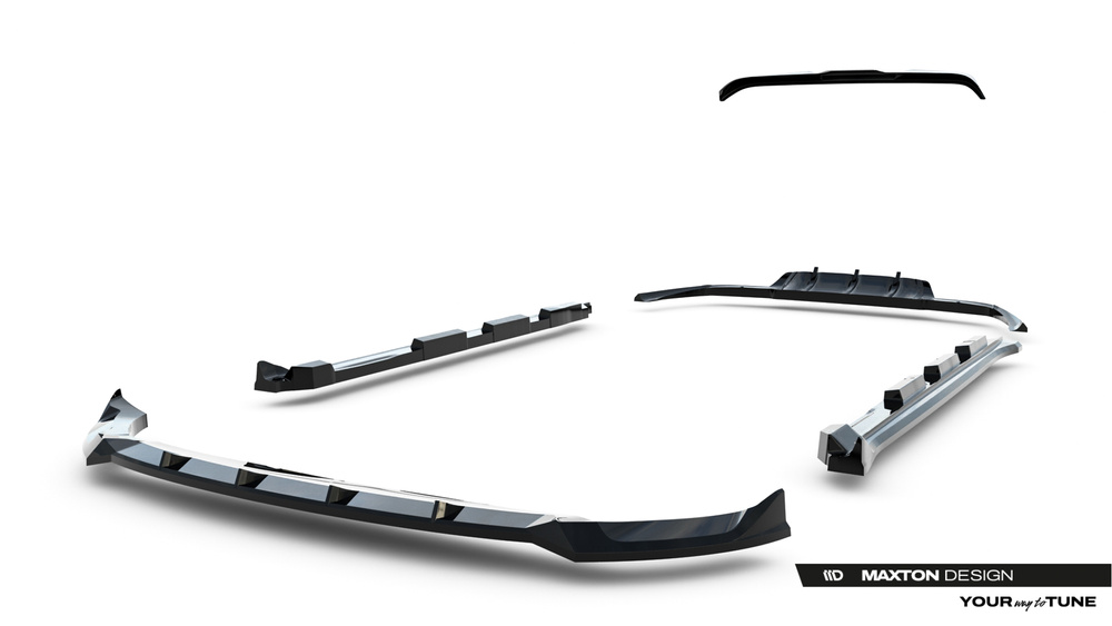 Ensemble Diffuseur Land Rover Range Rover Velar R-Dynamic Mk1 (Le kit n'est pas compatible avec un attelage)