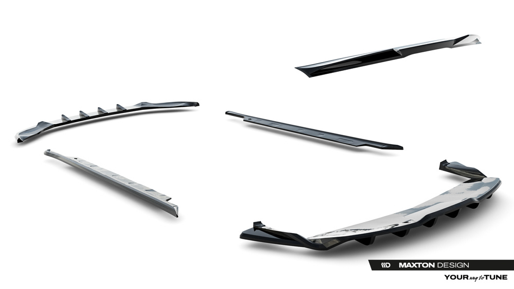 Ensemble Diffuseur Tesla Model S Plaid Mk1 Facelift