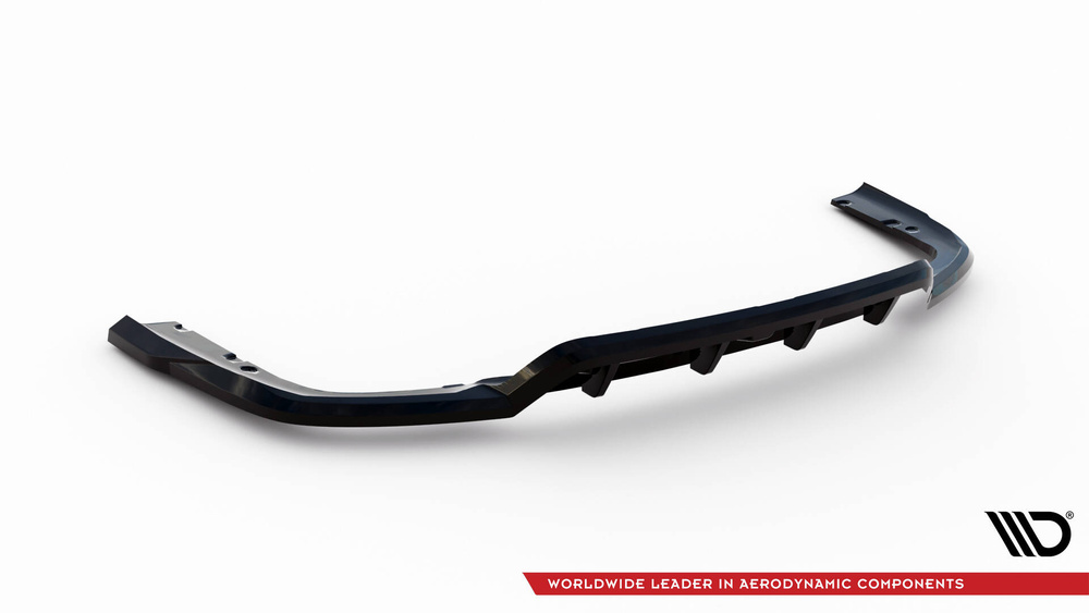 Arriere Splitter (avec une barre verticale) V.1 BMW X6 M-Pack G06 Facelift