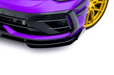 Street Pro Lame Du Pare-Chocs Avant + Flaps Volkswagen Golf R Mk8 Facelift