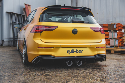 Rajout du pare-chocs arriere (R32 LOOK) et l'échappement Volkswagen Golf Mk8