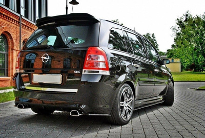 SET DES RAJOUTS DES BAS DE CAISSE OPEL ZAFIRA B OPC