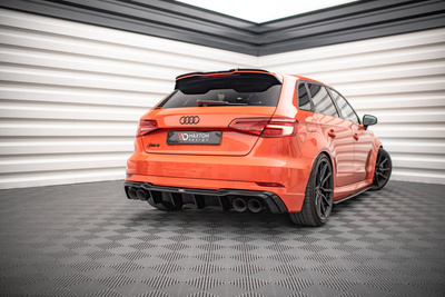 Rajout Du Pare-Chocs Arriere + échappement Milltek Sport Audi RS3 Sportback 8V Facelift