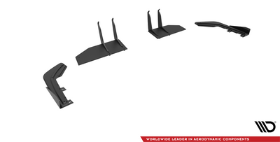 Street Pro Lame Du Pare Chocs Arriere + Flaps Honda Civic Type-R Mk 11