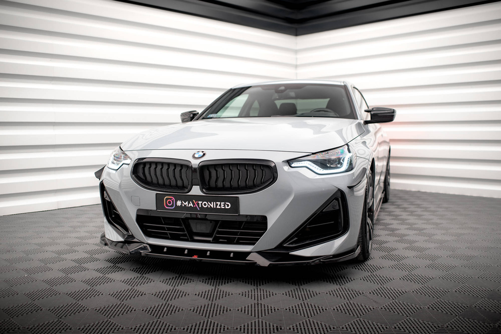 Lame Du Pare-Chocs Avant V.2 BMW 2 Coupe M-Pack / M240i G42