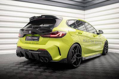 Rajout Du Pare-Chocs Arriere V.3 + échappement Milltek Sport BMW 1 M135i / 128ti F40