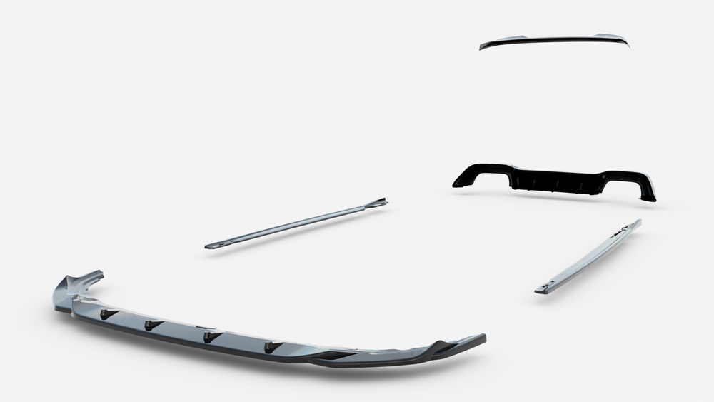 Ensemble Diffuseur Volkswagen Golf R Hatchback Mk8