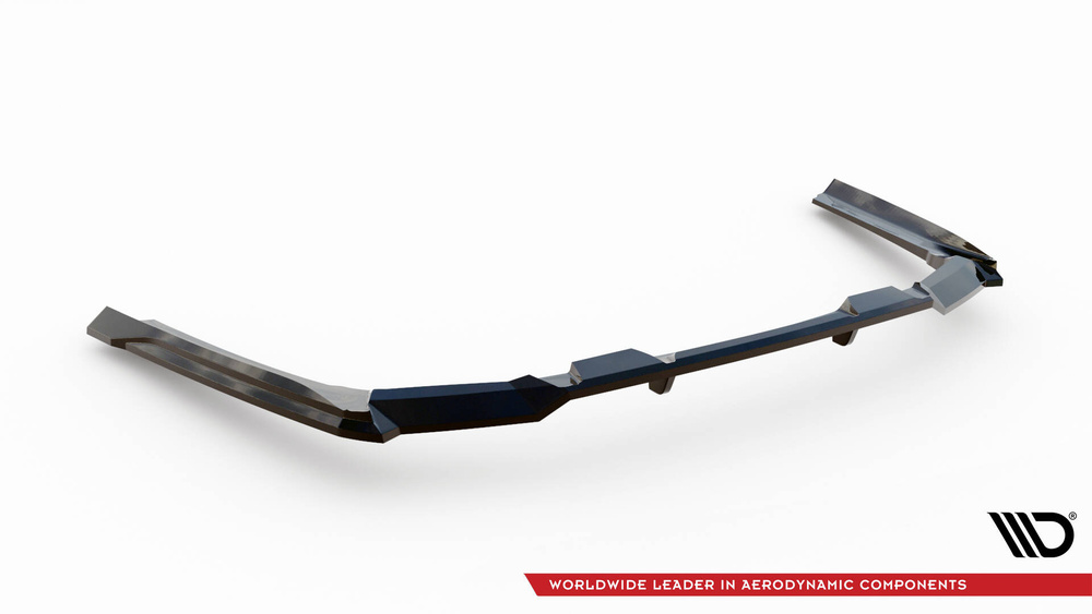 Arriere Splitter (avec une barre verticale) V.1 BMW 5 / i5 M-Pack Sedan / Touring G60 / G61