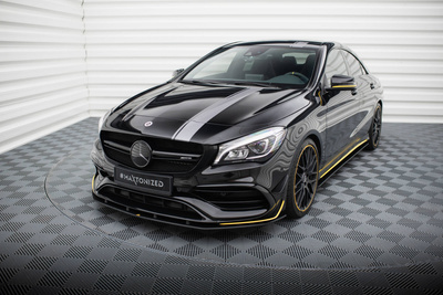 Street Pro Lame Du Pare-Chocs Avant Mercedes-AMG CLA 45 Aero C117 Facelift