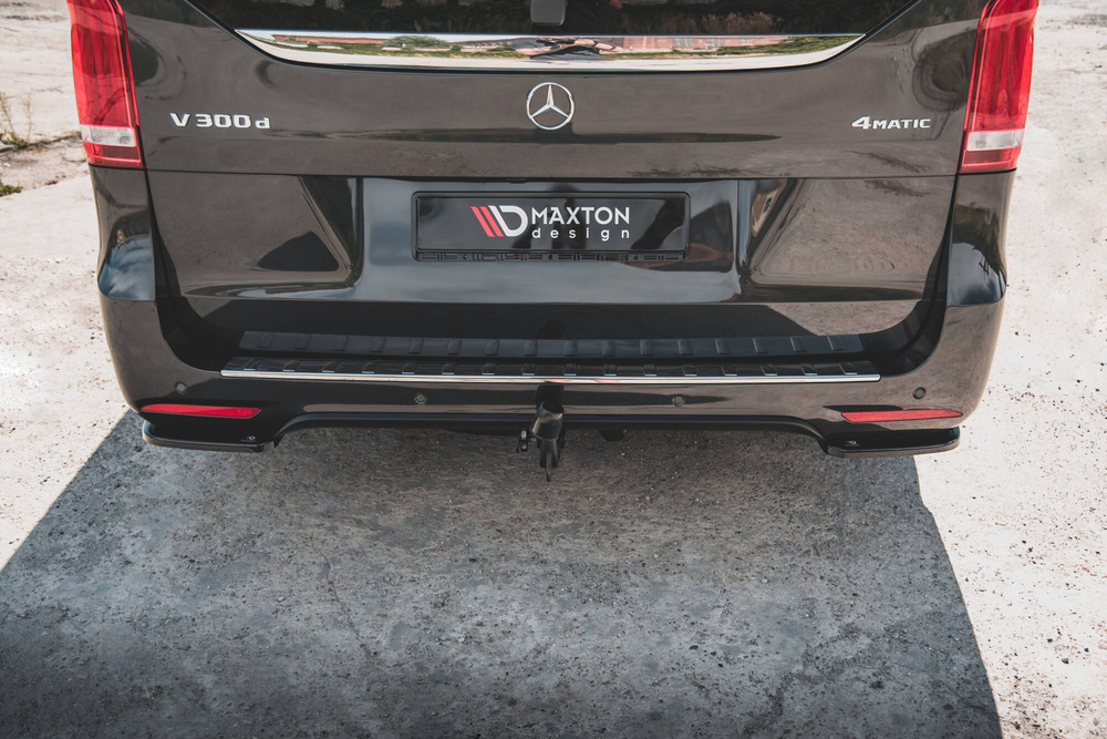 Lames De Pare-Chocs Arrière Latérales V.1 Mercedes-Benz V-Class AMG-Line W447 Facelift