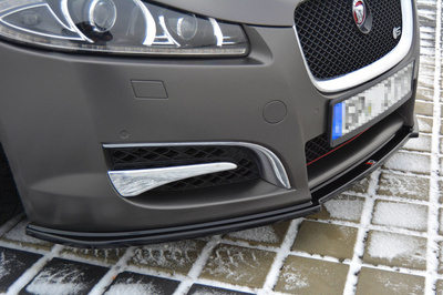 LAME DU PARE-CHOCS AVANT / SPLITTER JAGUAR XF (X250) MK1 SPORTBRAKE S-PACK