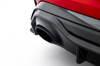 Fibre de Carbone Diffuseur Arrière Audi RS3 Sedan 8Y Facelift