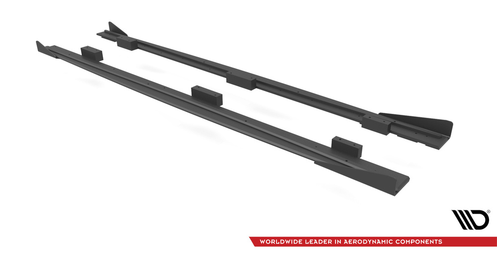 Street Pro Rajouts Des Bas De Caisse + Flaps Audi S3 / A3 S-Line Sportback 8V Facelift