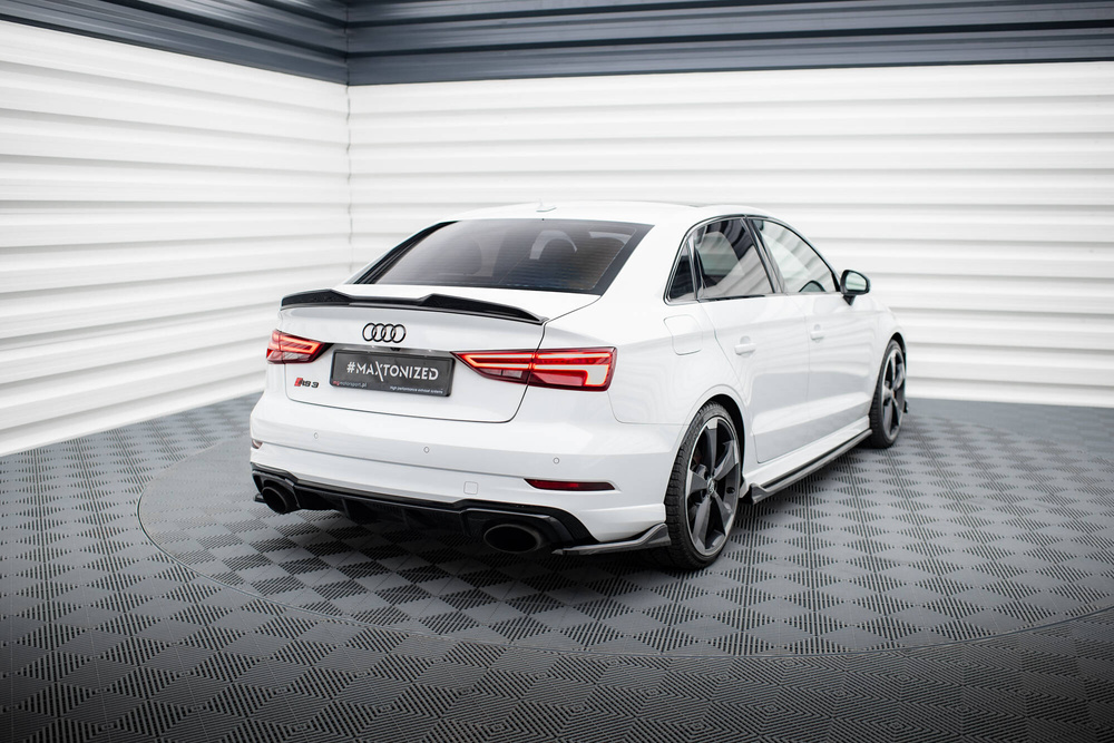 Lames De Pare-Chocs Arrière Latérales V.3 Audi RS3 Sedan 8V Facelift