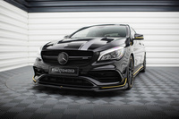 Lame Du Pare-Chocs Avant V.4 Mercedes-AMG CLA 45 Aero C117 Facelift
