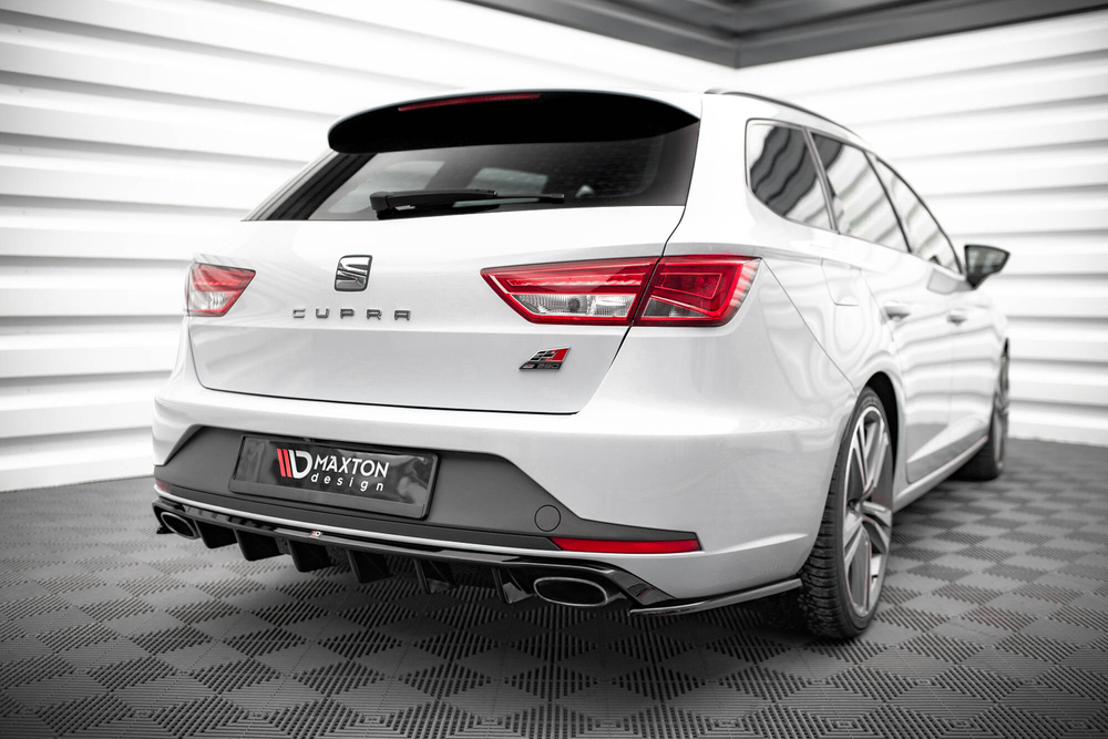Lames De Pare-Chocs Arrière Latérales V.2 Seat Leon Cupra Sportstourer Mk3