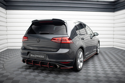 Spoiler Cap 3D Volkswagen Golf R / R-Line / GTI / GTD Mk7 / Mk7 Facelift