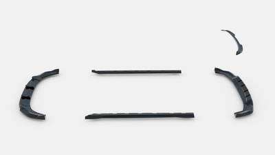 Ensemble Diffuseur MG HS Mk1 Facelift