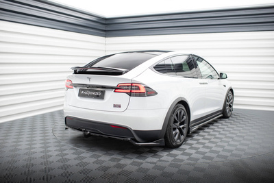 Arriere Splitter (avec une barre verticale) Tesla Model X Mk1 Facelift