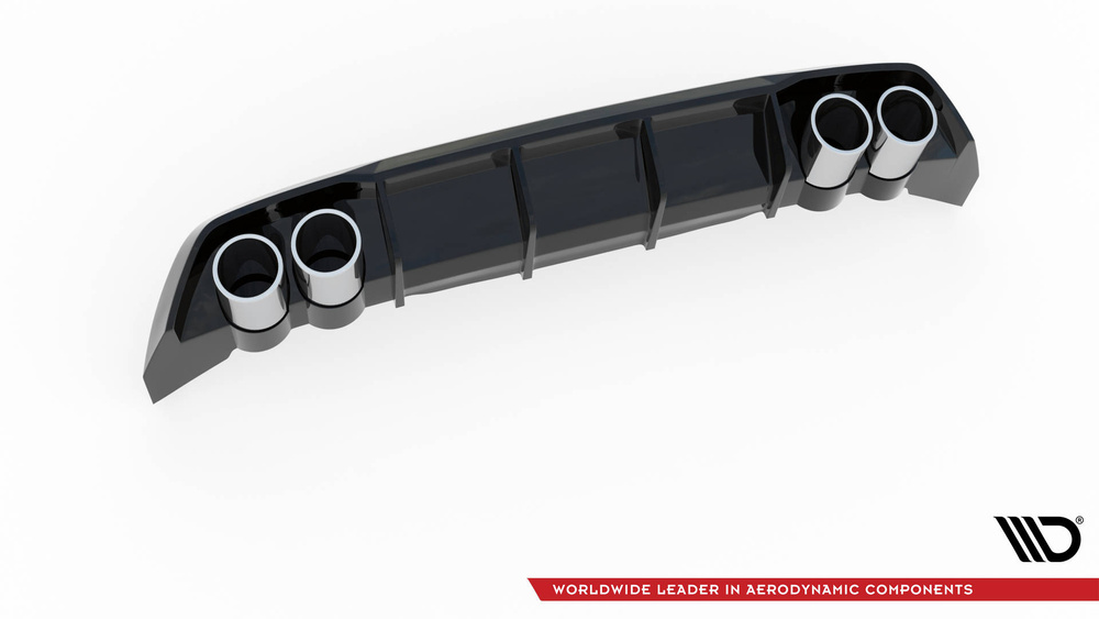 Rajout Du Pare-Chocs Arriere + Faux Pot D'échappement Seat Leon FR Hatchback Mk4