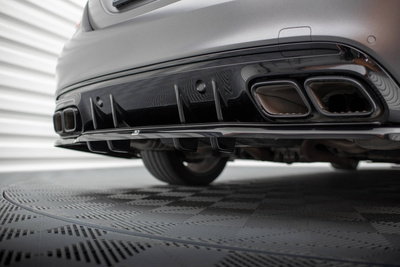 Arriere Splitter (avec une barre verticale) Mercedes-AMG C63 Sedan / Estate W205 Facelift