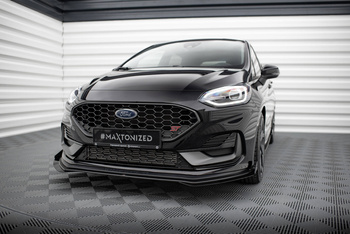Street Pro Lame Du Pare-Chocs Avant  + Flaps Ford Fiesta ST Mk8 Facelift