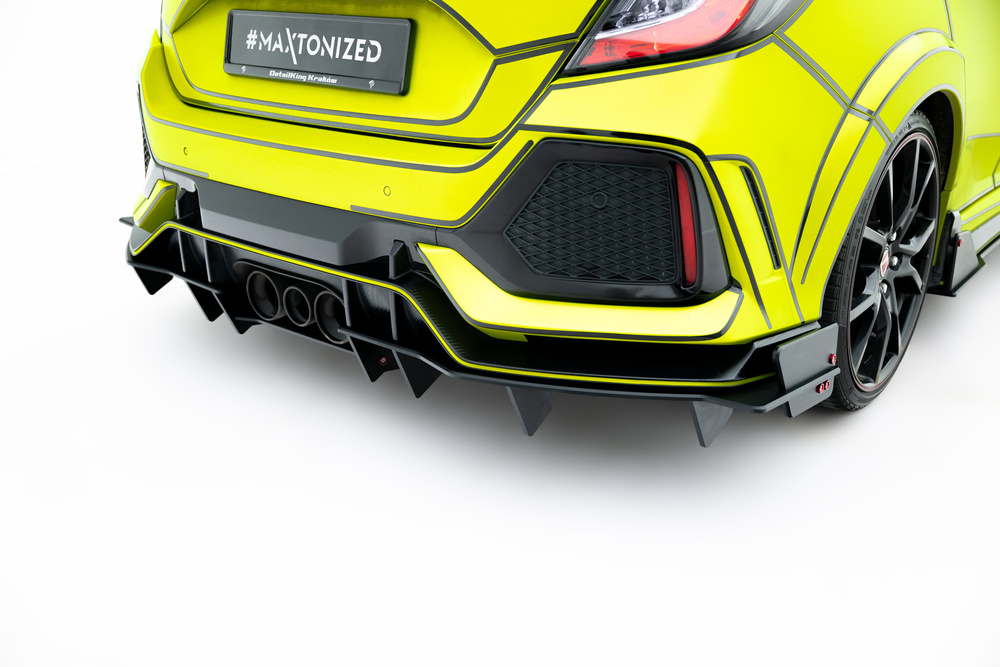 Street Pro Diffuseur Arrière Complet Honda Civic Type-R Mk10 / Mk10 Facelift